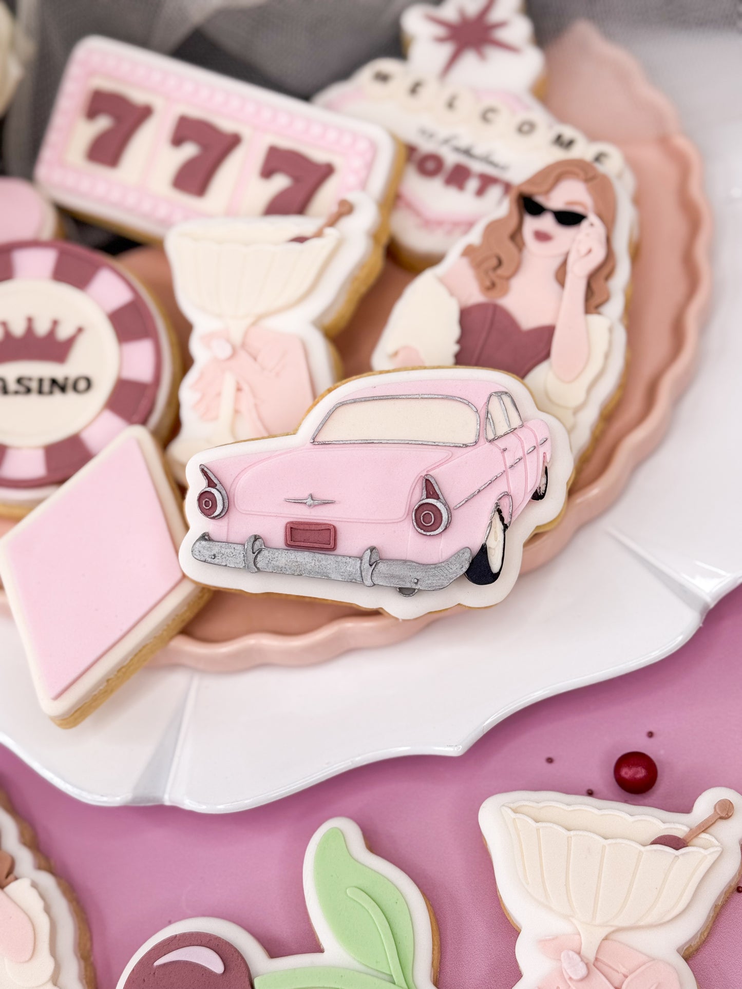 Retro Car Cookie Cutter & Stamp