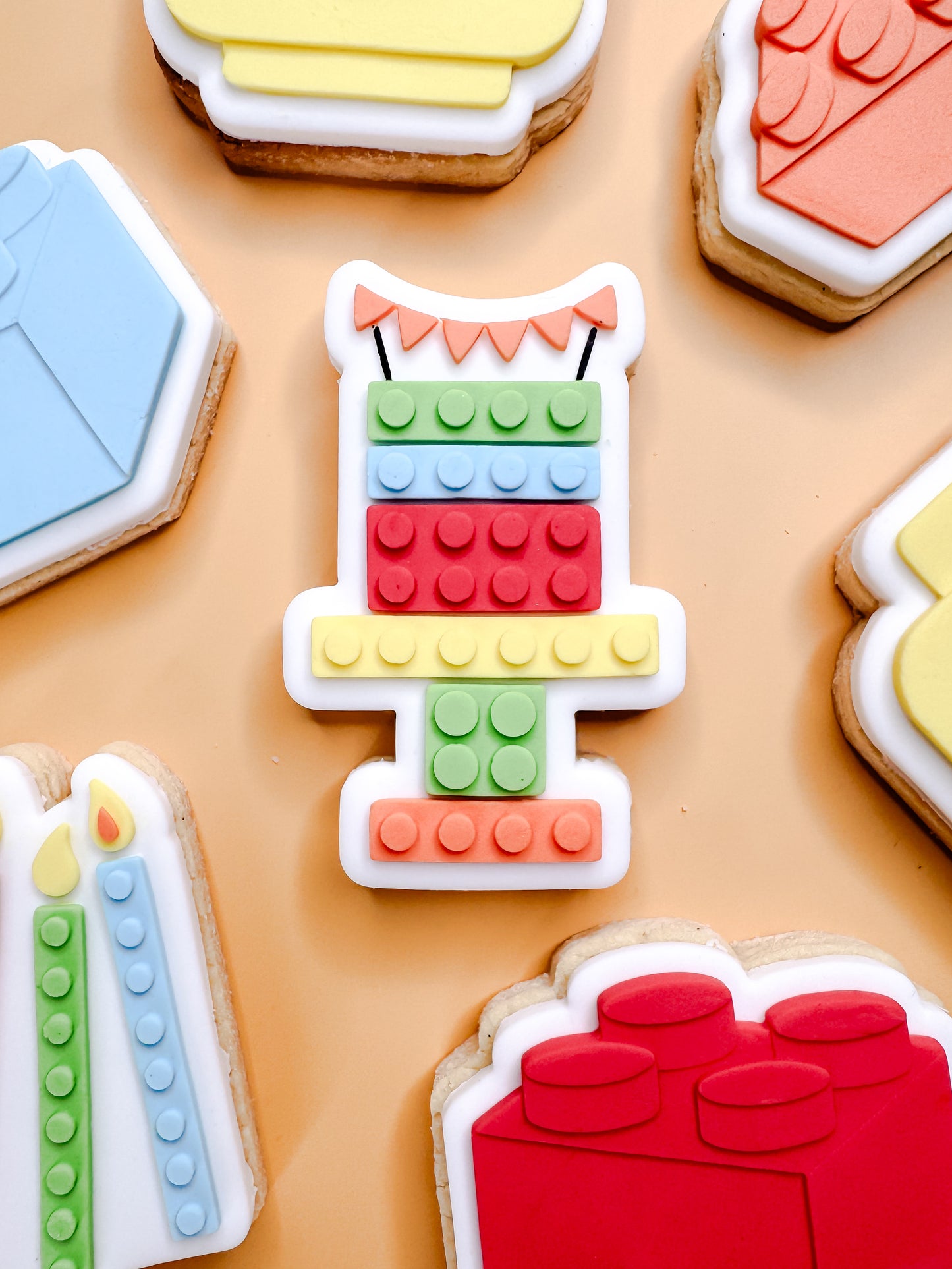 Brick Cake Cookie Cutter & Stamp