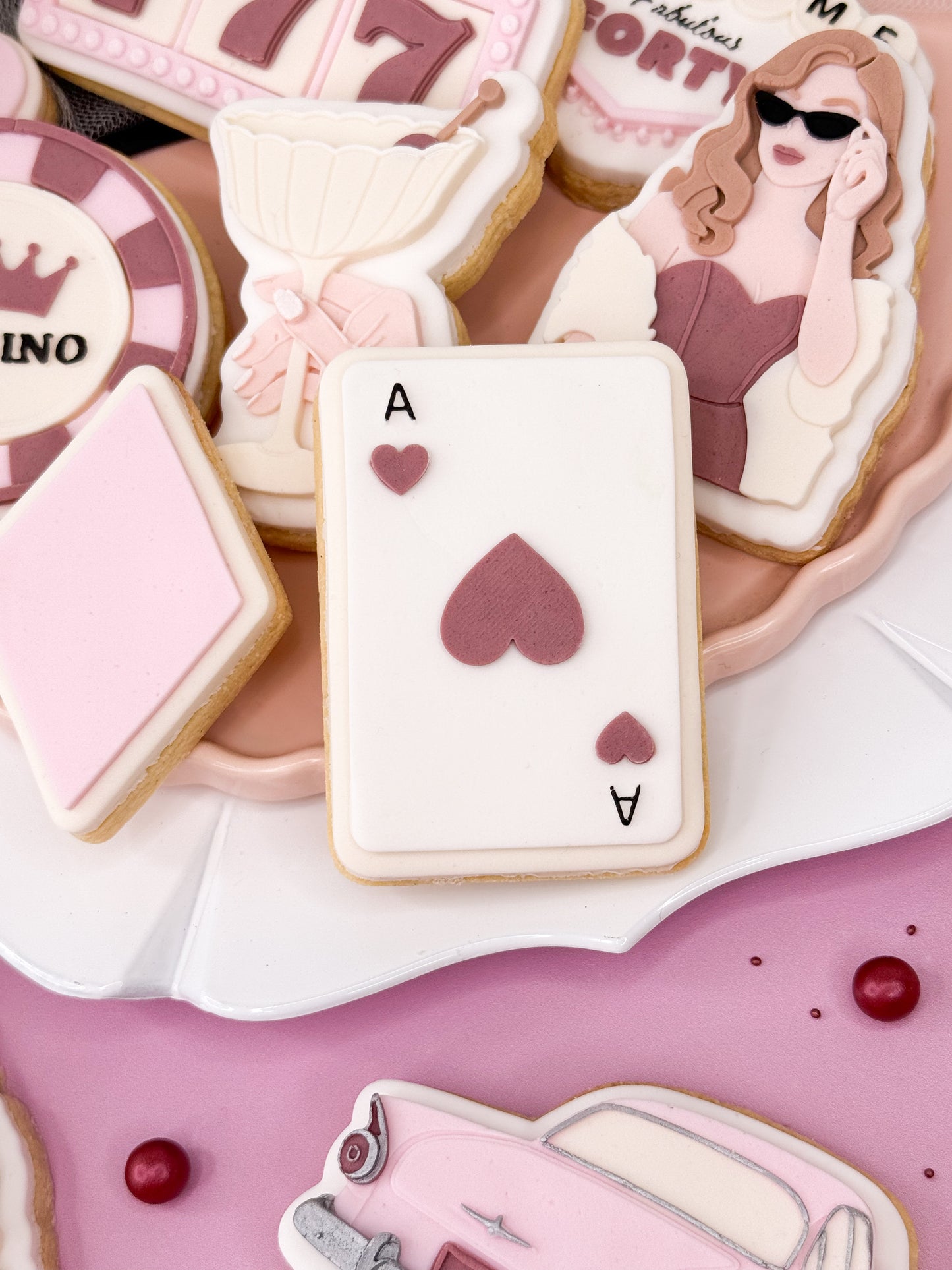 ACE Of Cards Cookie Cutter & Stamp