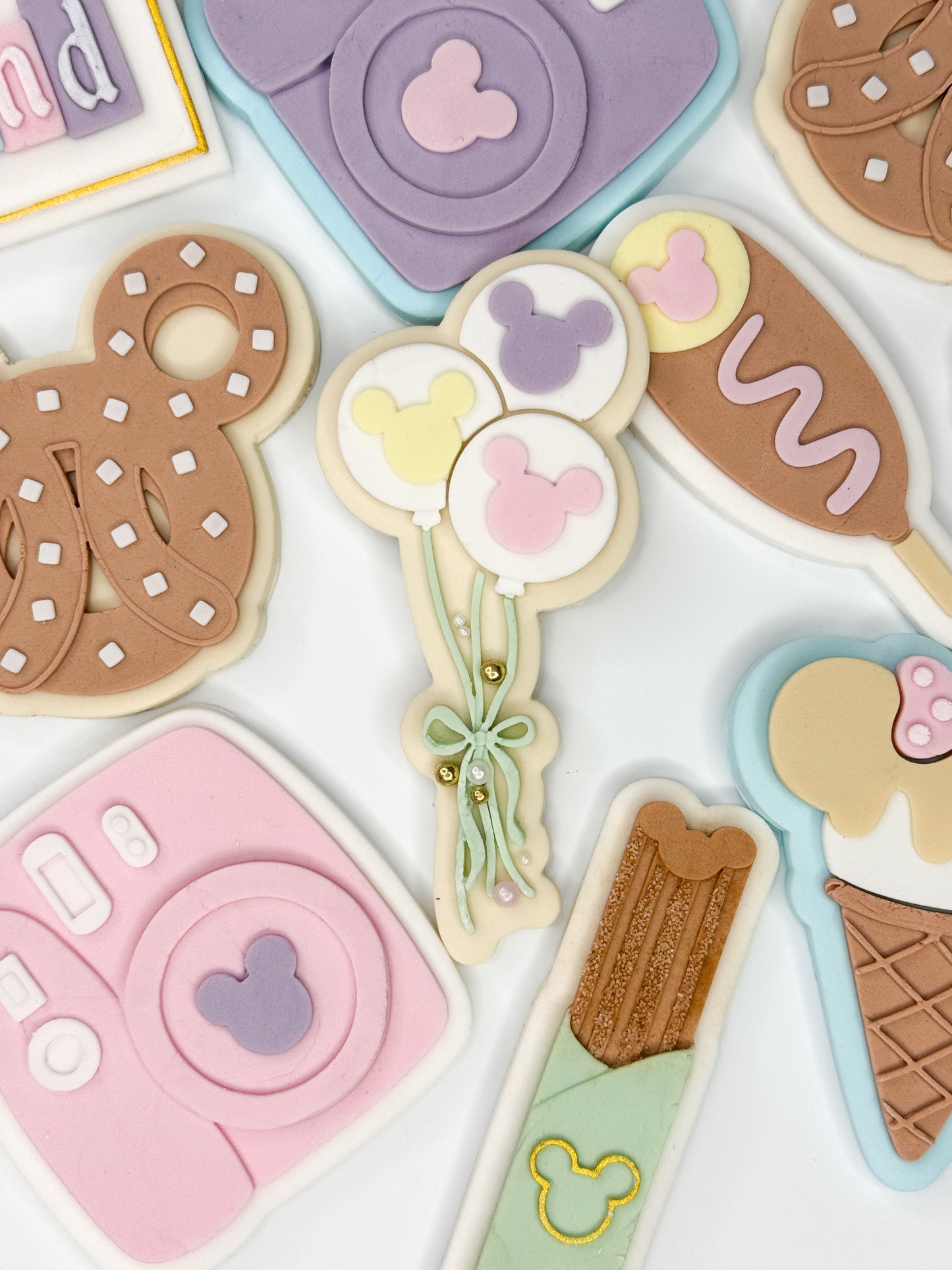 Mouse Balloons Cookie Cutter & Stamp