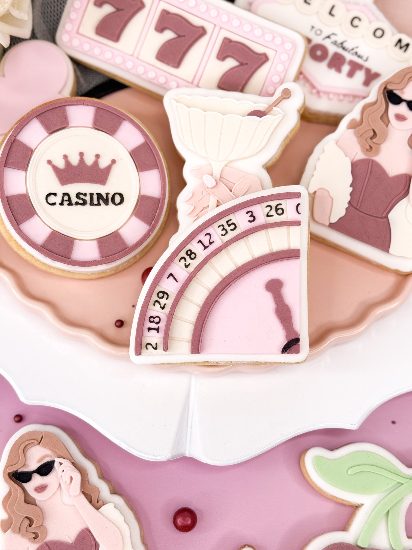 Roulette Table Cookie Cutter & Stamp