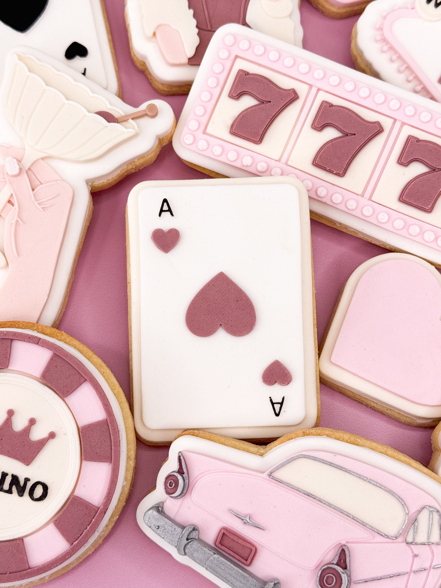 ACE Of Cards Cookie Cutter & Stamp