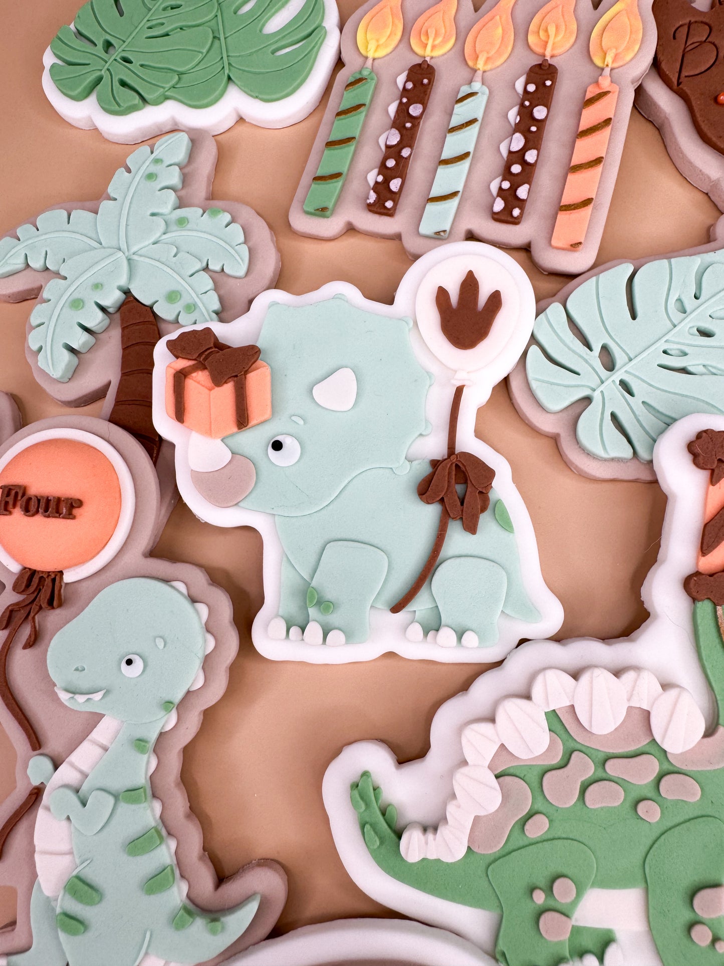 Triceratops Cookie Cutter & Stamp