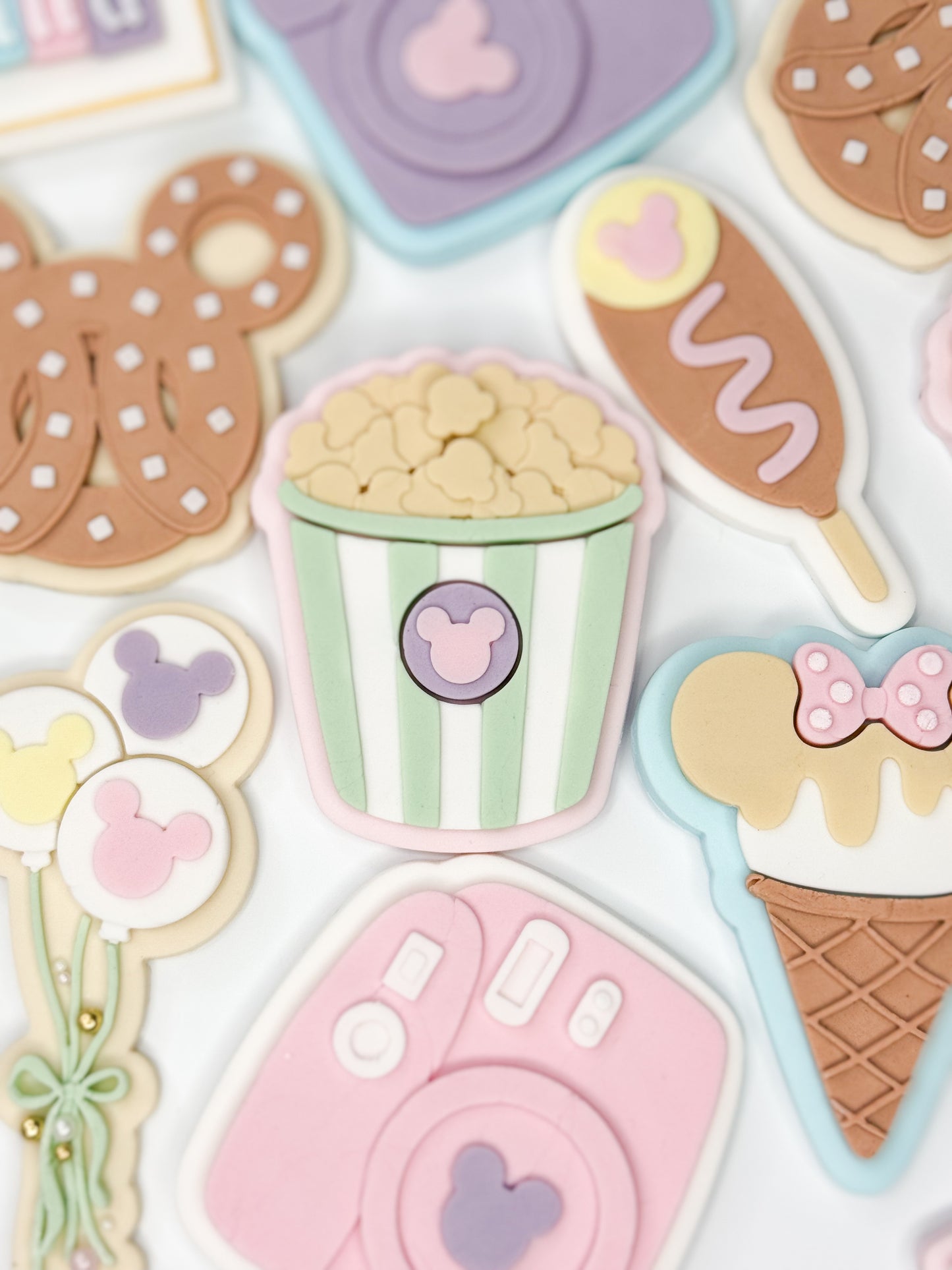 Mouse Popcorn Cookie Cutter & Stamp
