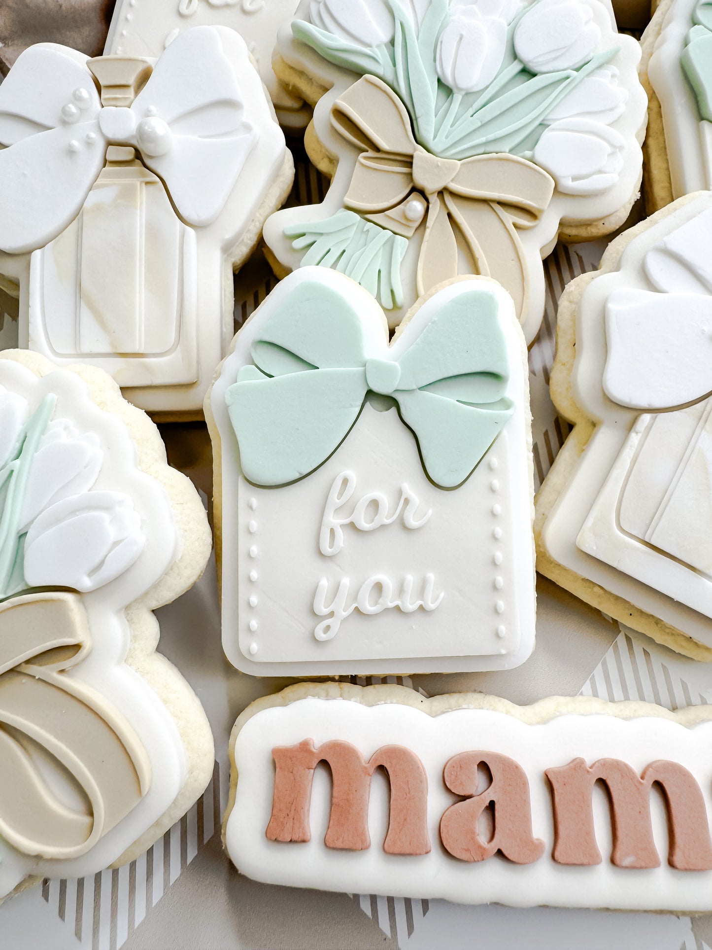 'For You' Gift Tag Cookie Cutter & Stamp