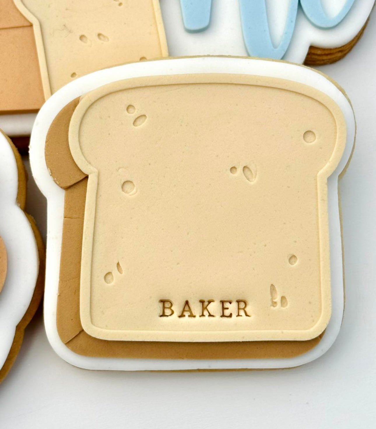 Bread Slice Cookie Cutter & Stamp