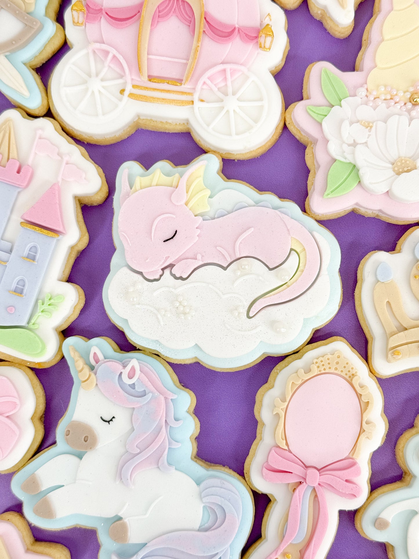 Sleepy Dragon Cookie Cutter & Stamp