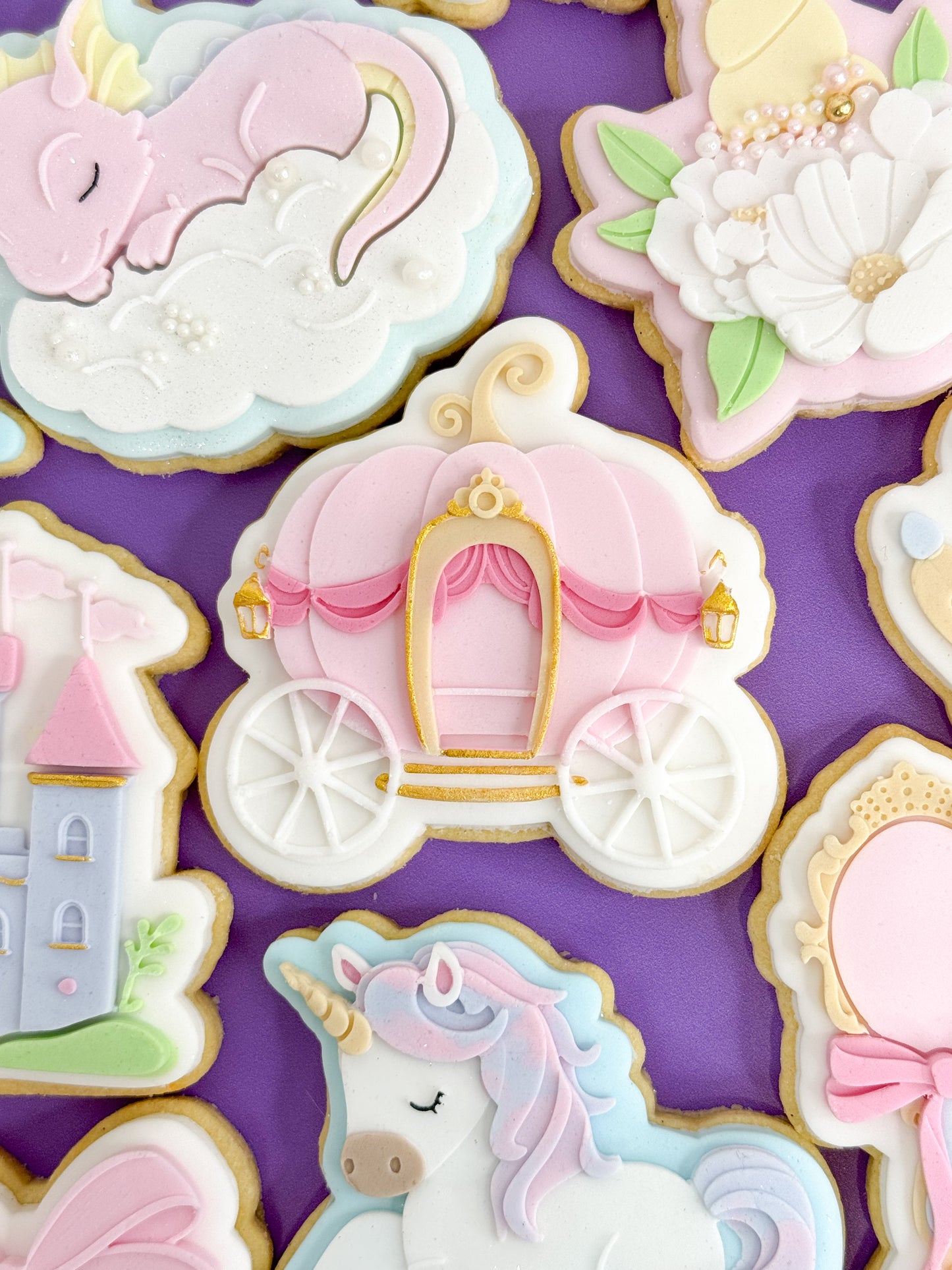 Pumpkin Princess Carriage Cookie Cutter & Stamp