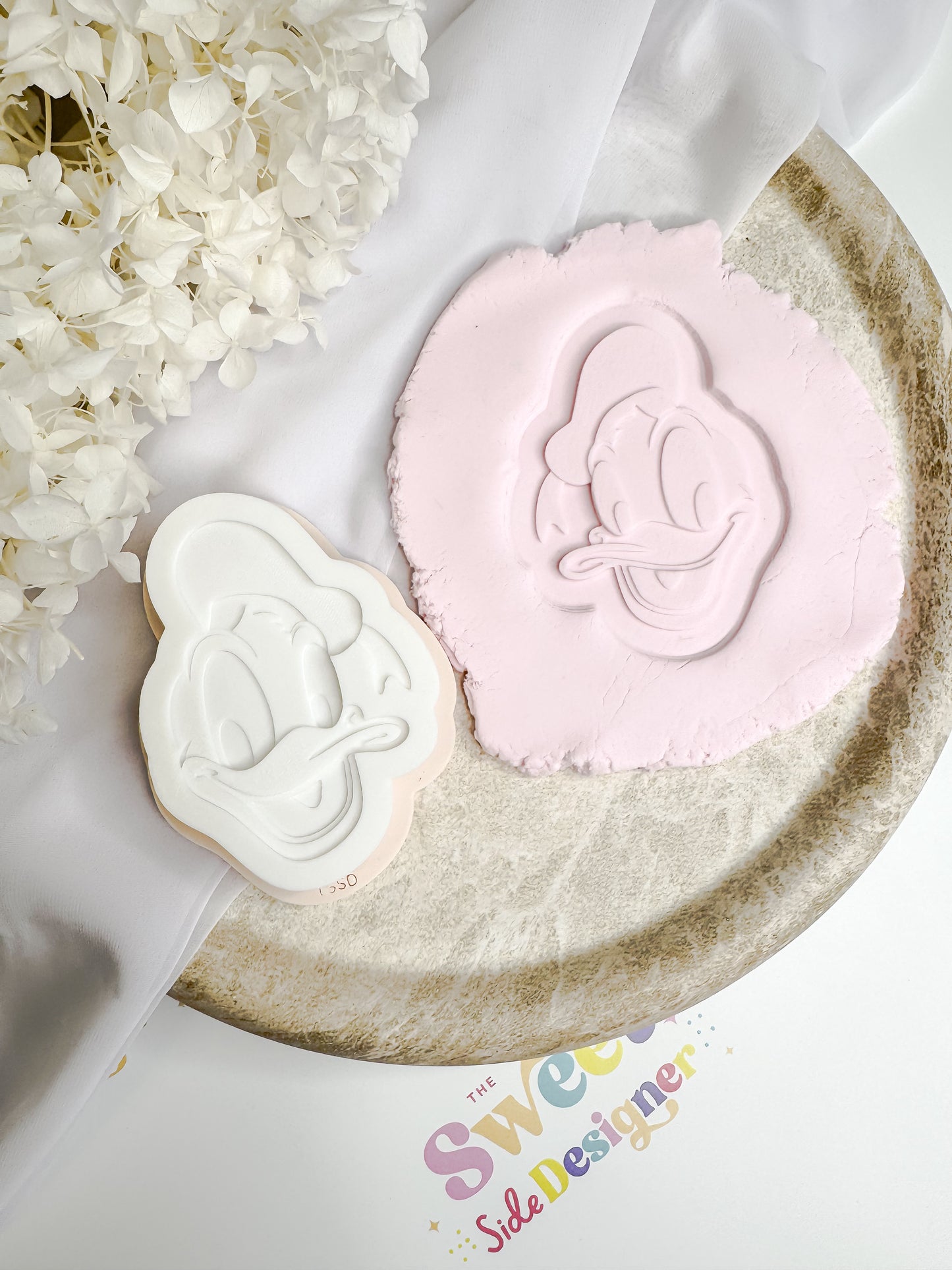 Handsome Duck Cookie Cutter & Stamp
