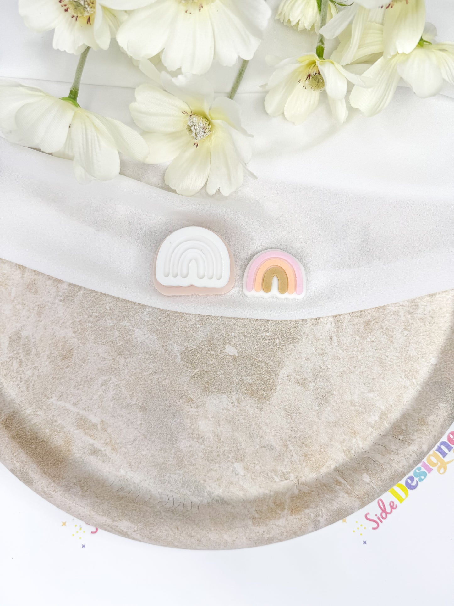 Rainbow Mini Cookie Cutter & Stamp
