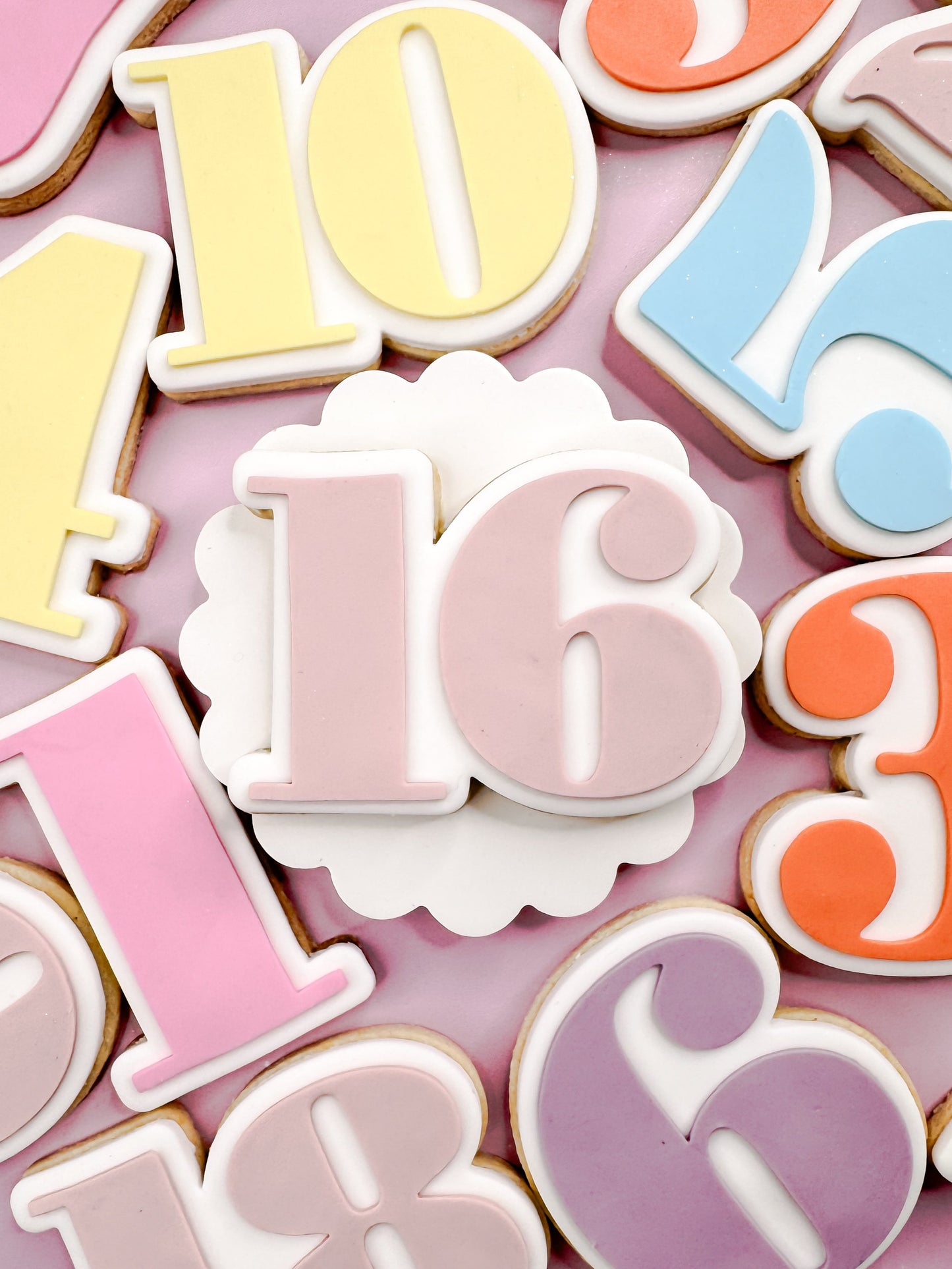 SIXTEEN Cookie Cutter & Stamp