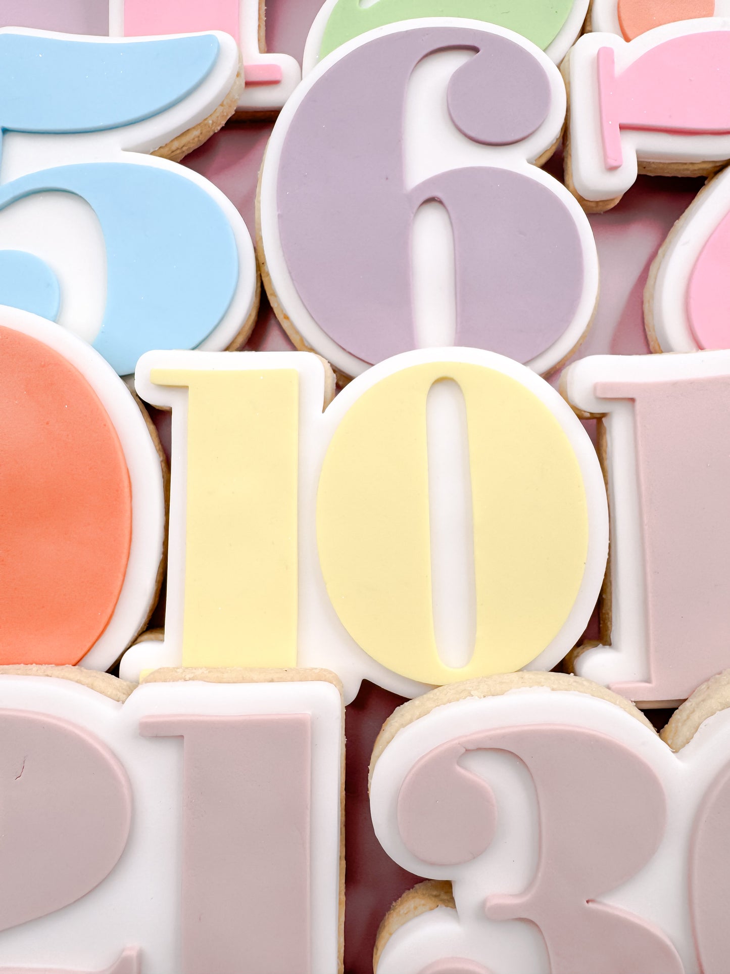 TEN Cookie Cutter & Stamp