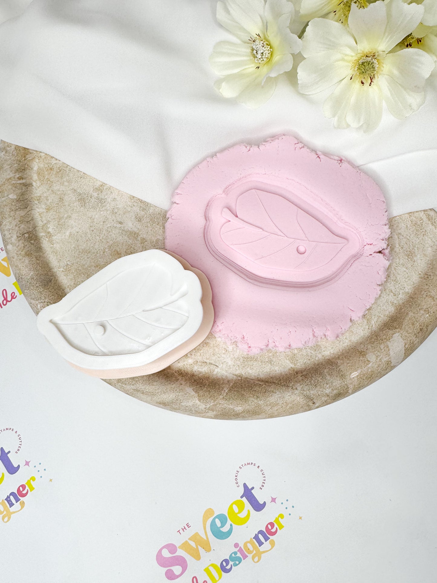 Leaf Cookie Cutter & Stamp