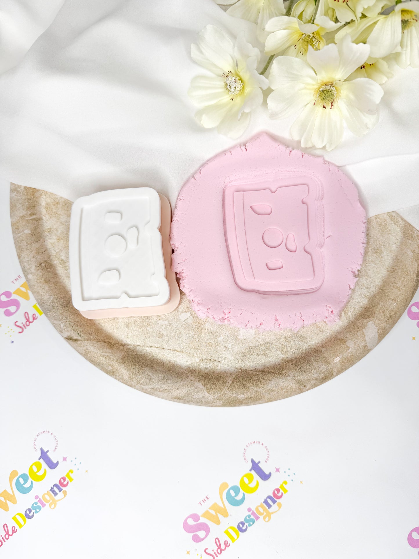 Cheese Cookie Cutter & Stamp