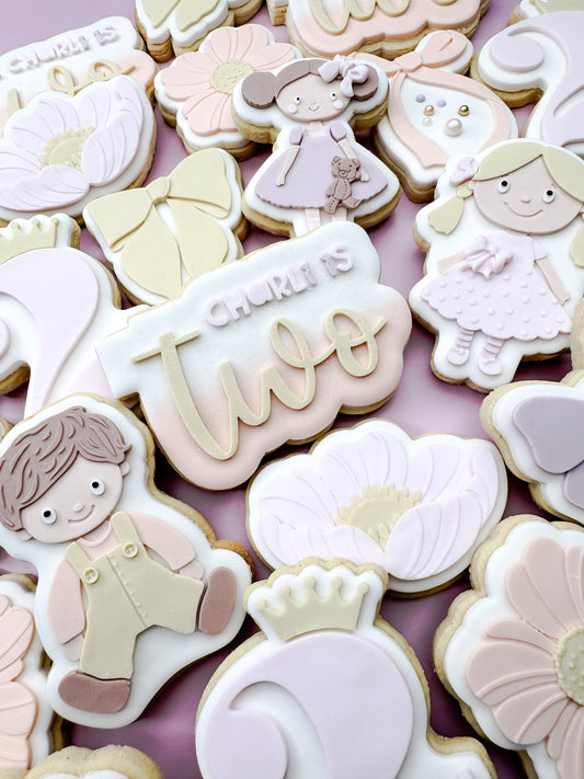 Girl Ragdoll Cookie Cutter & Stamp