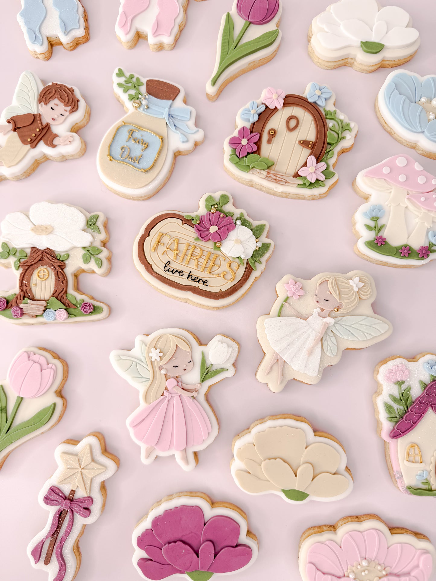 Floral Fairy House Cookie Cutter & Stamp