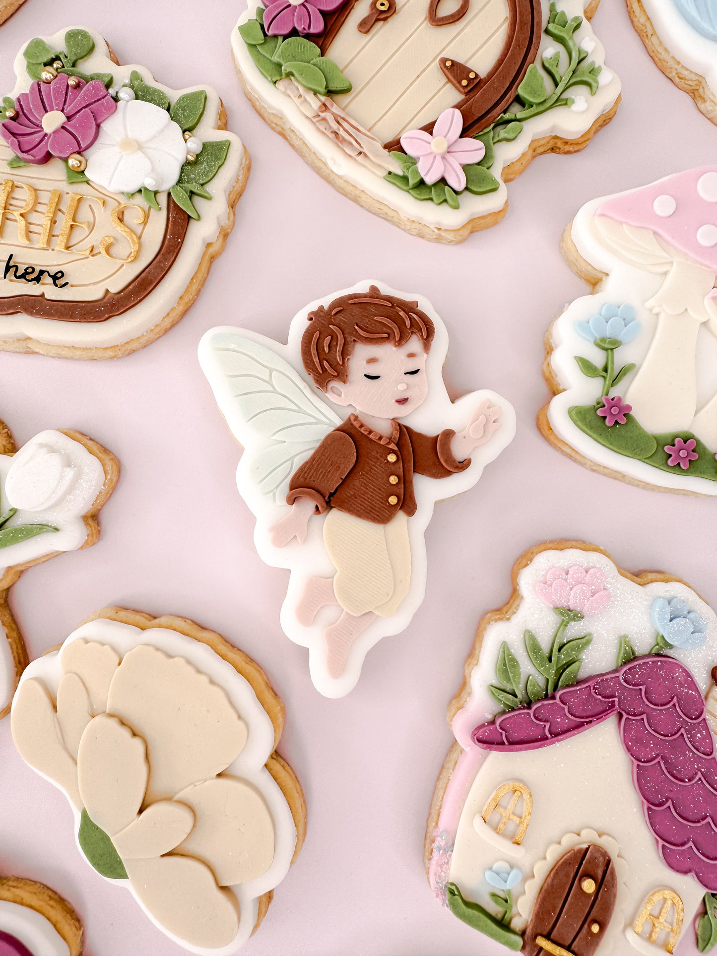 Boy Fairy Cookie Cutter & Stamp