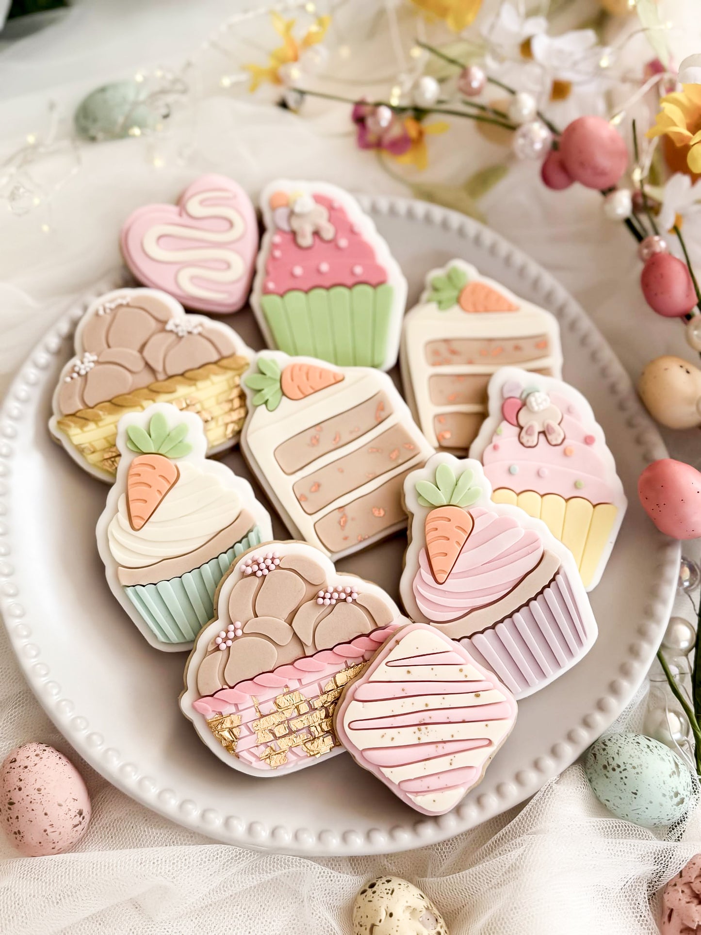 Carrot Cake Cookie Cutter & Stamp