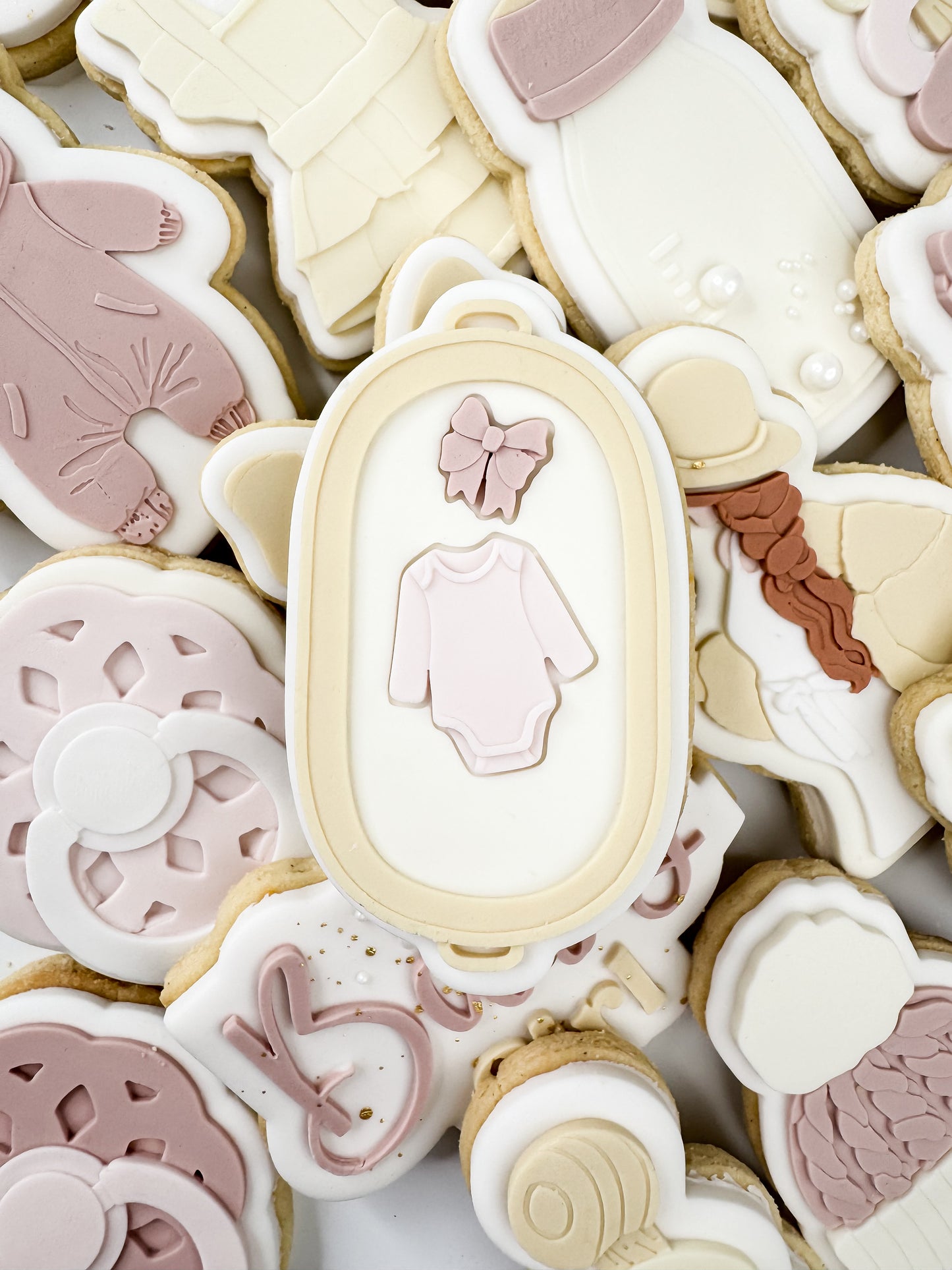 Change Mat Girl Cookie Cutter & Stamp