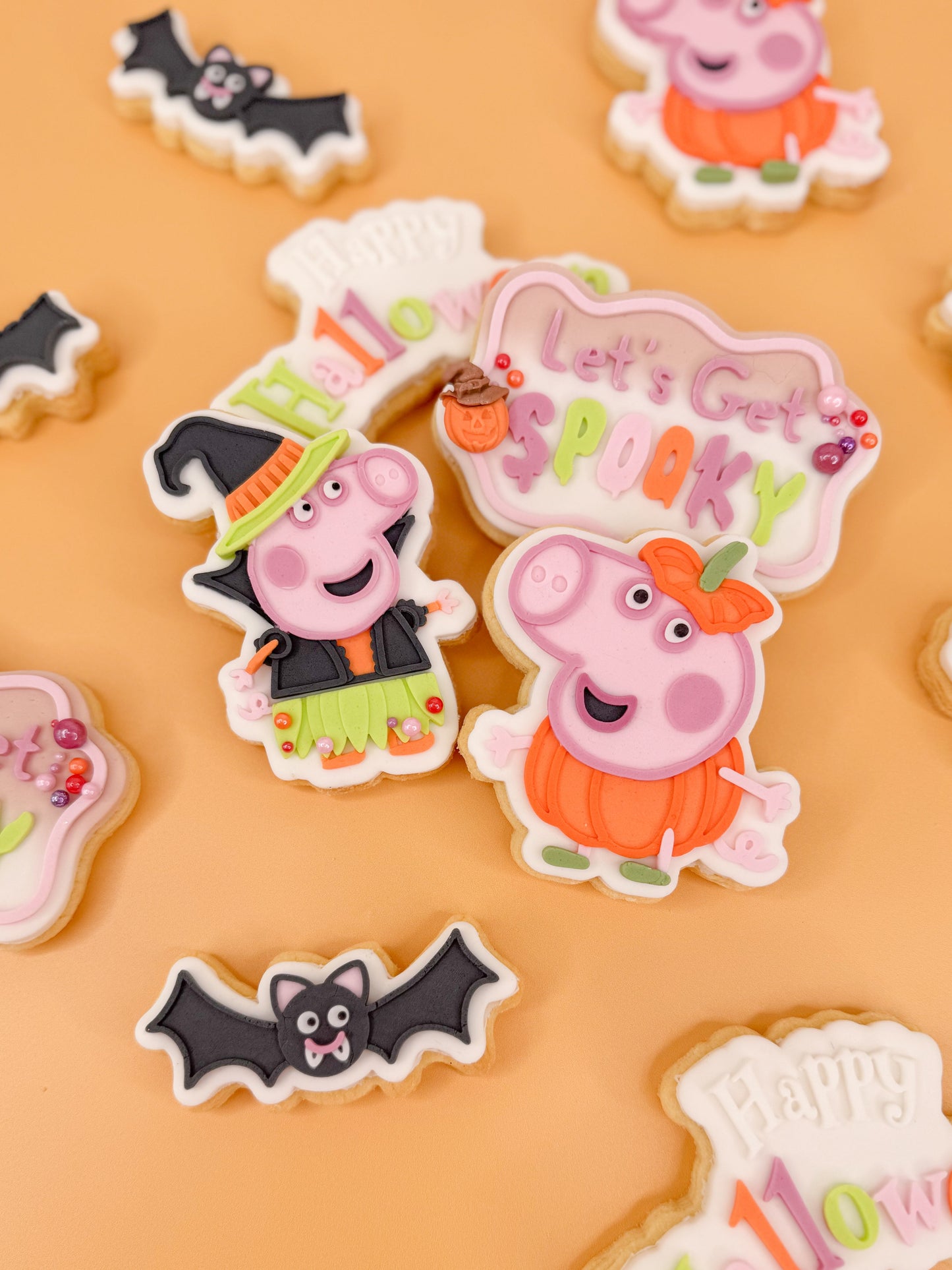Lets Get Spooky Cookie Cutter & Stamp