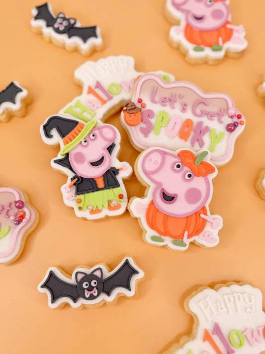 Happy Halloween Cookie Cutter & Stamp