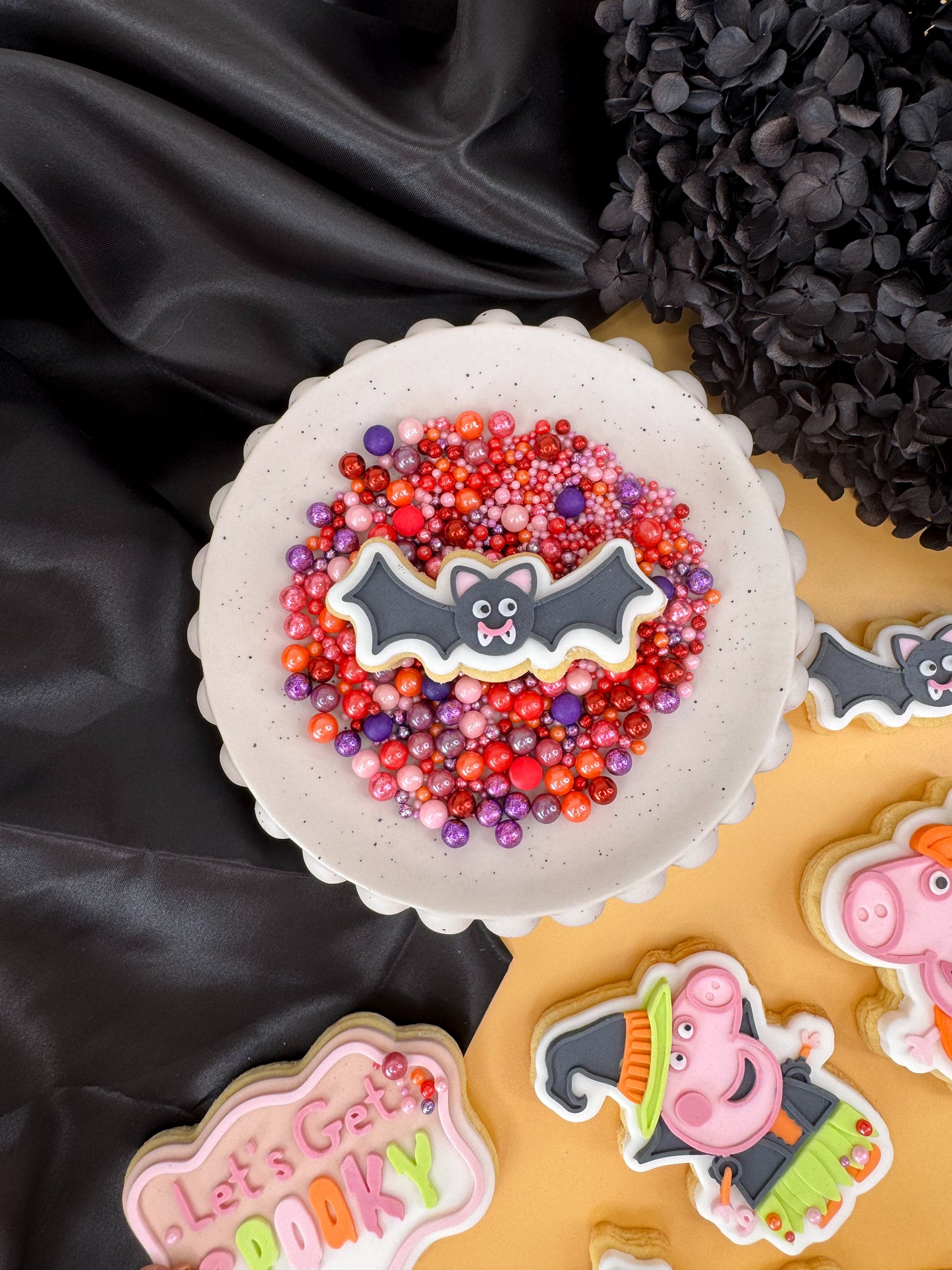 Piggy Bat Cookie Cutter & Stamp
