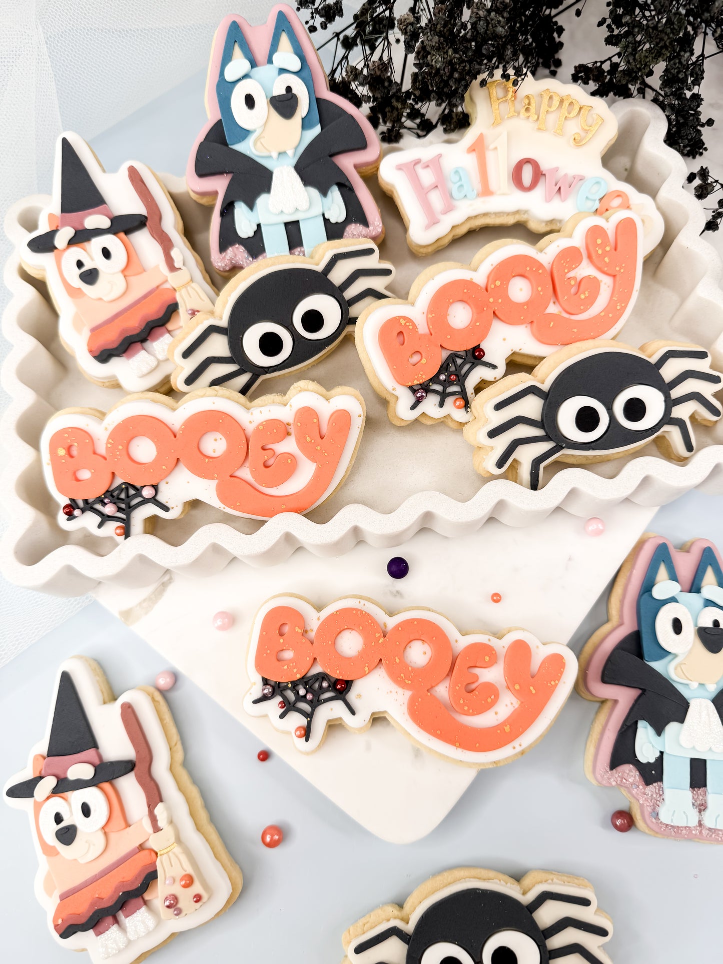 Orange Dog Witch Cookie Cutter & Stamp