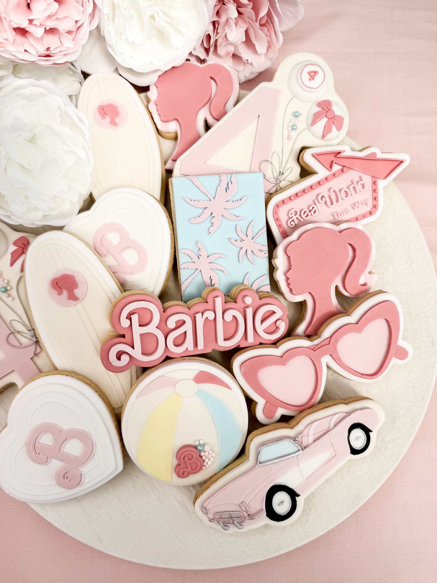 B Heart Logo Cookie Cutter & Stamp