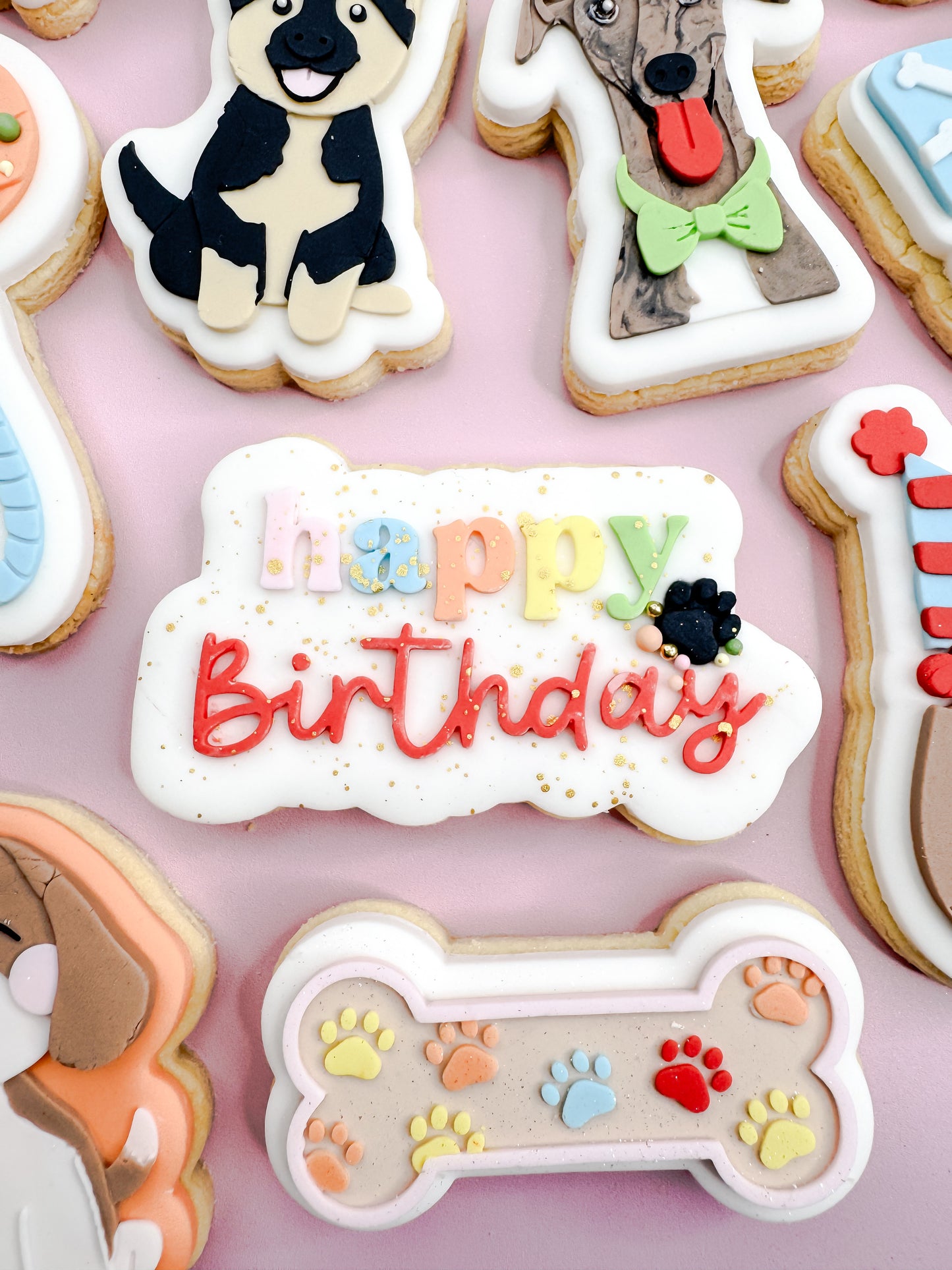 Happy Birthday Cookie Cutter & Stamp