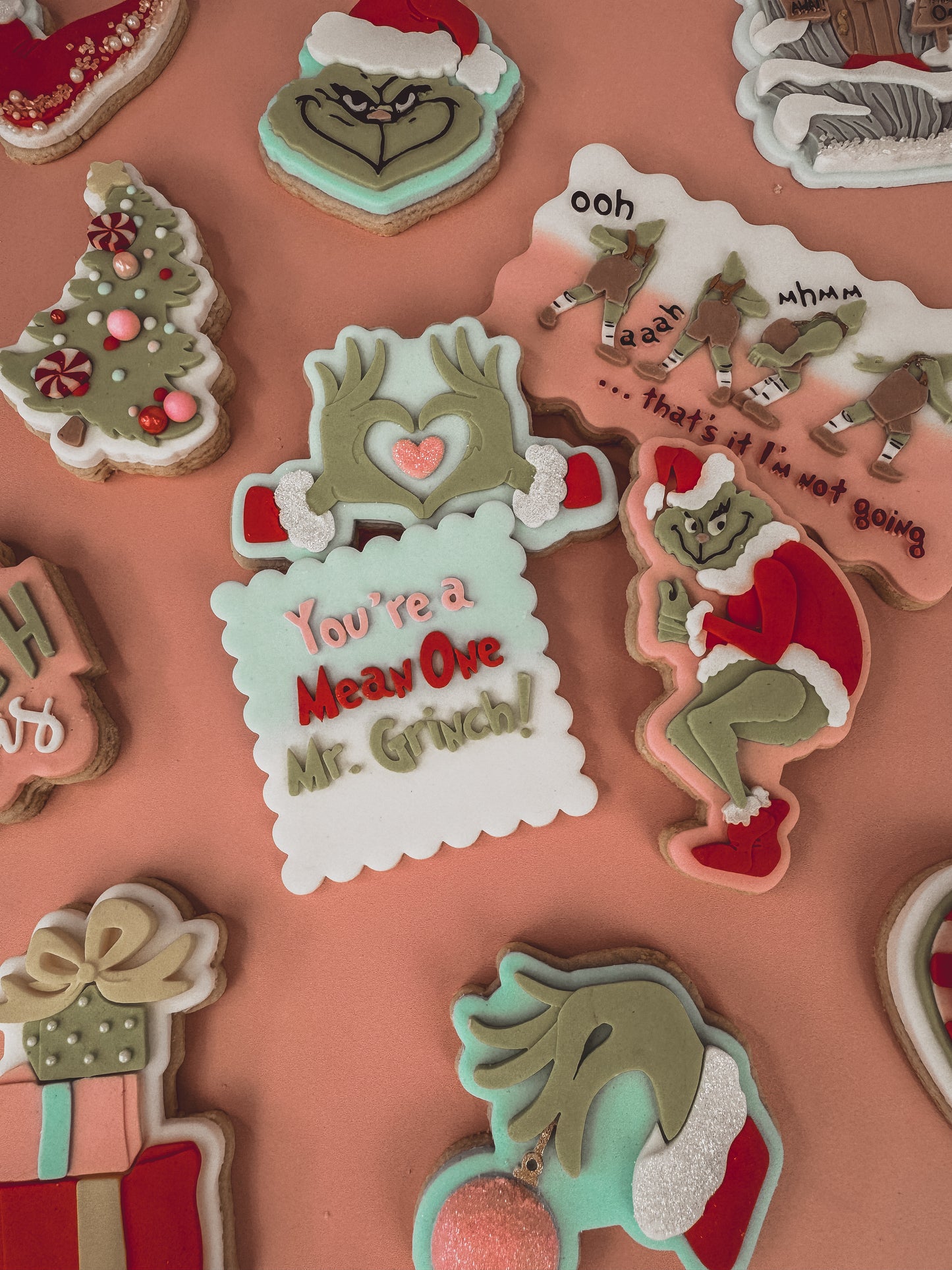 You're A Mean One Cookie Cutter & Stamp