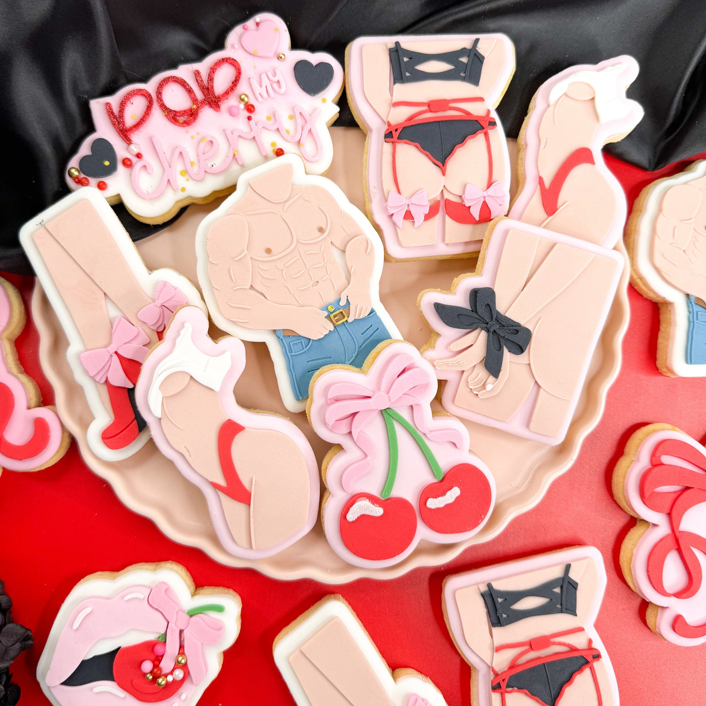Woman In Lingerie Cookie Cutter & Stamp
