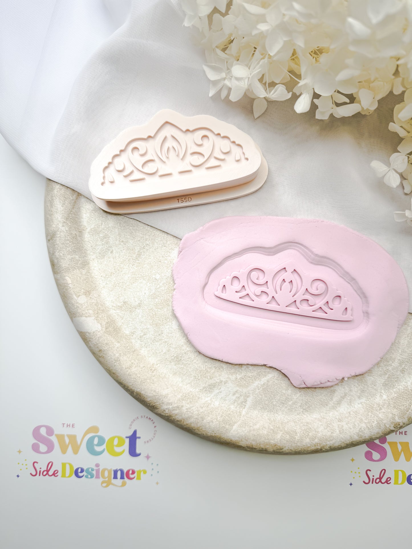 Princess Crown Cookie Cutter & Stamp