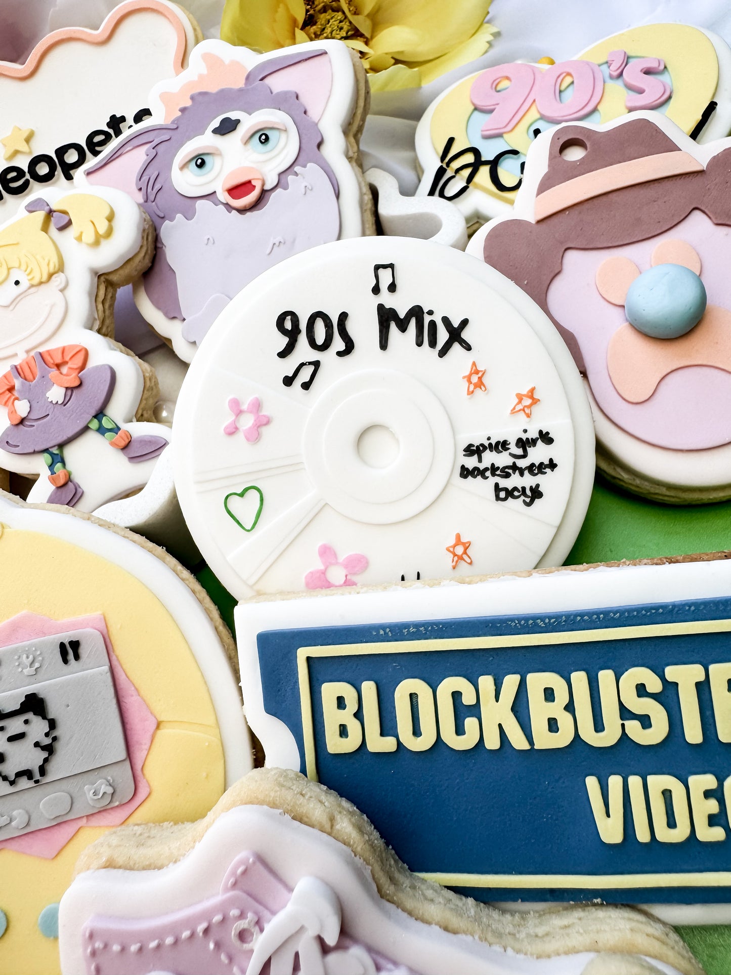 90's CD Cookie Cutter & Stamp