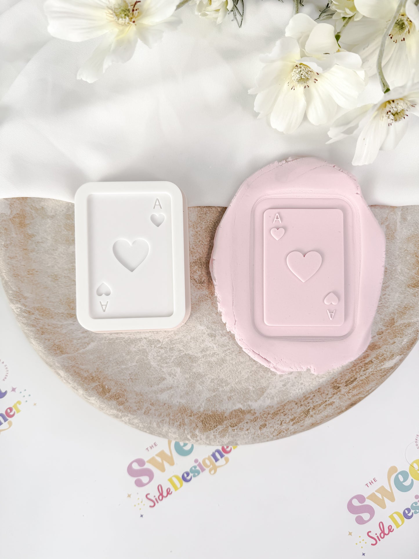 ACE Of Cards Cookie Cutter & Stamp