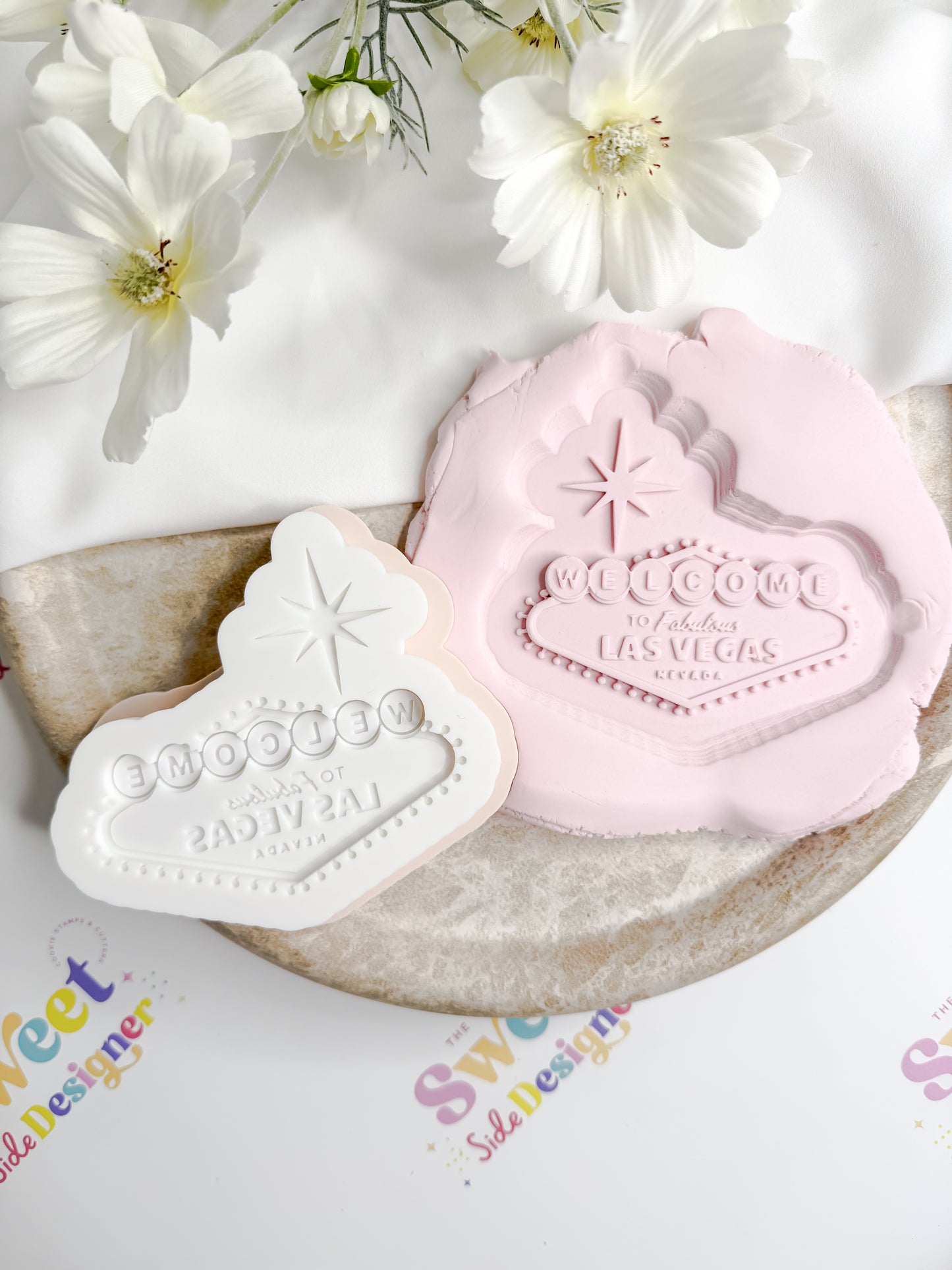 Welcome To Las Vegas Nevada Cookie Cutter & Stamp