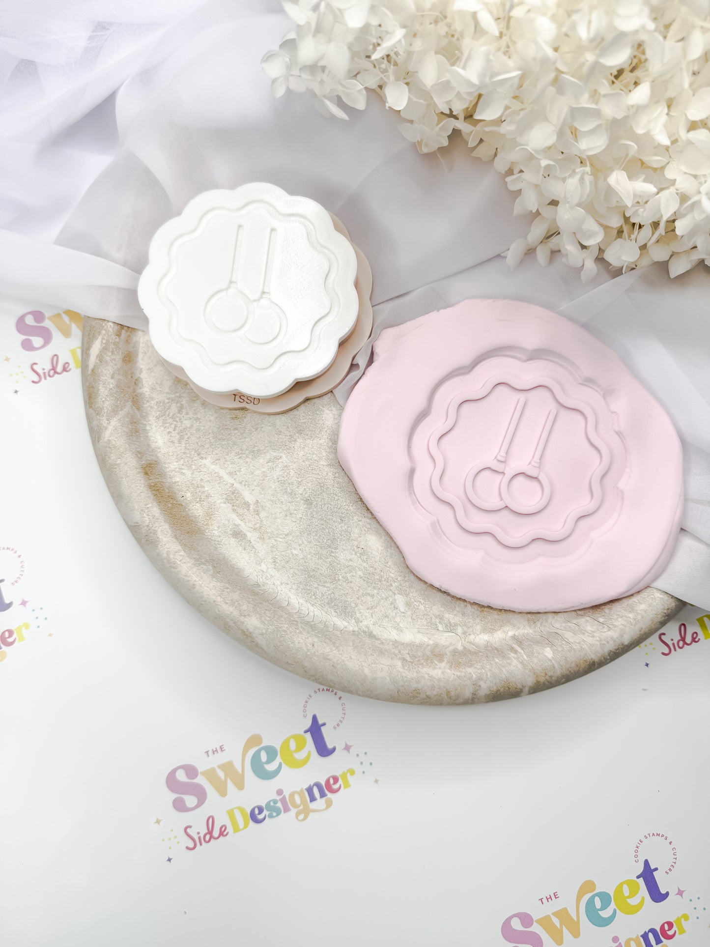 Rings Cookie Cutter & Stamp