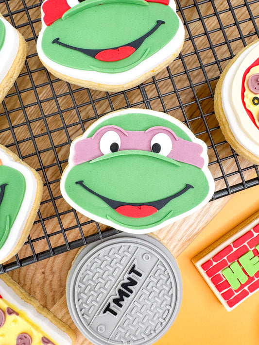 Super Turtle Cookie Stamp & Cutter