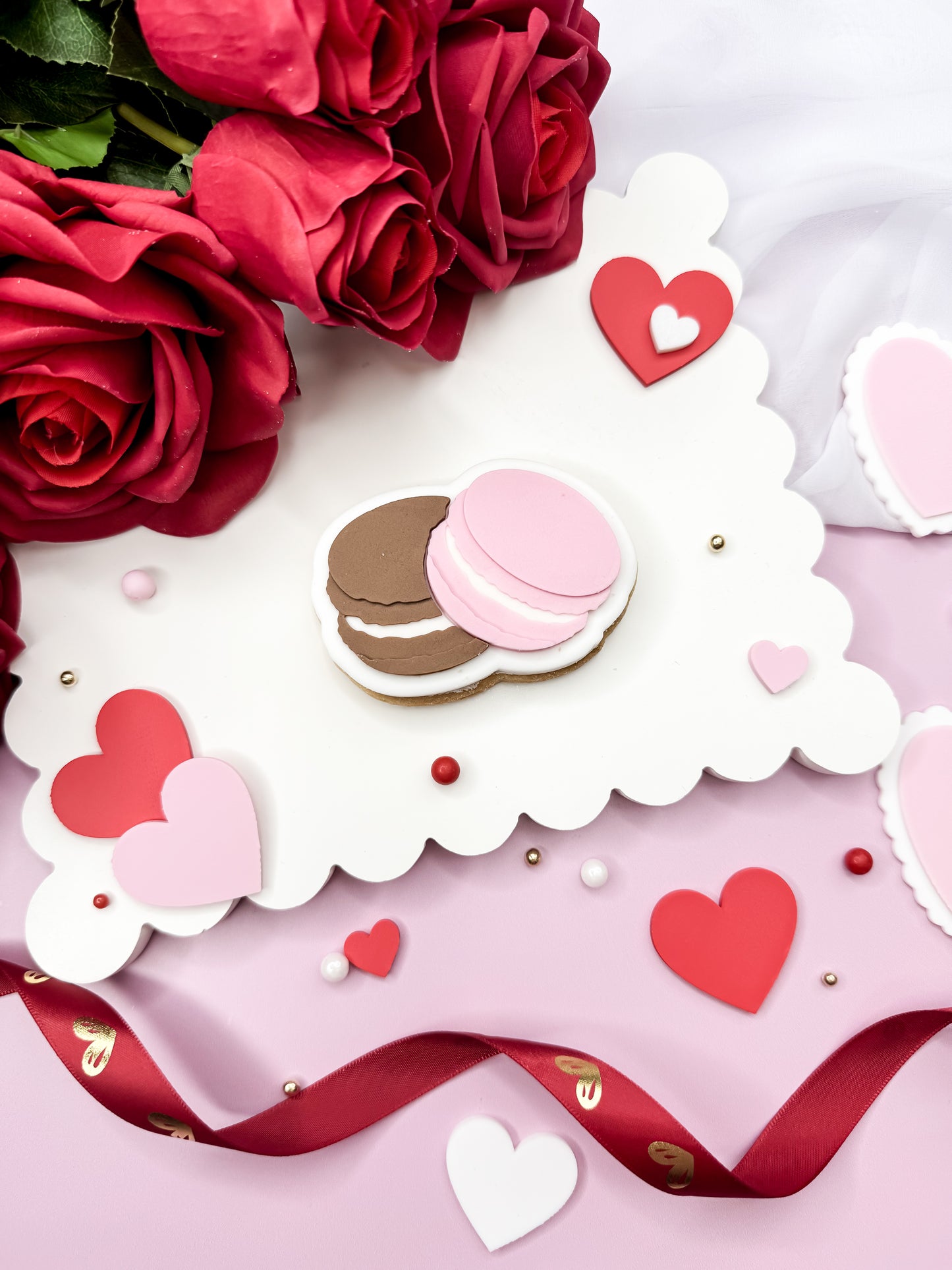 Macarons Cookie Cutter & Stamp