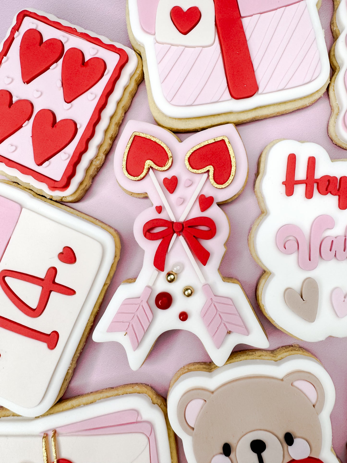 Cupid's Arrow Cookie Cutter & Stamp