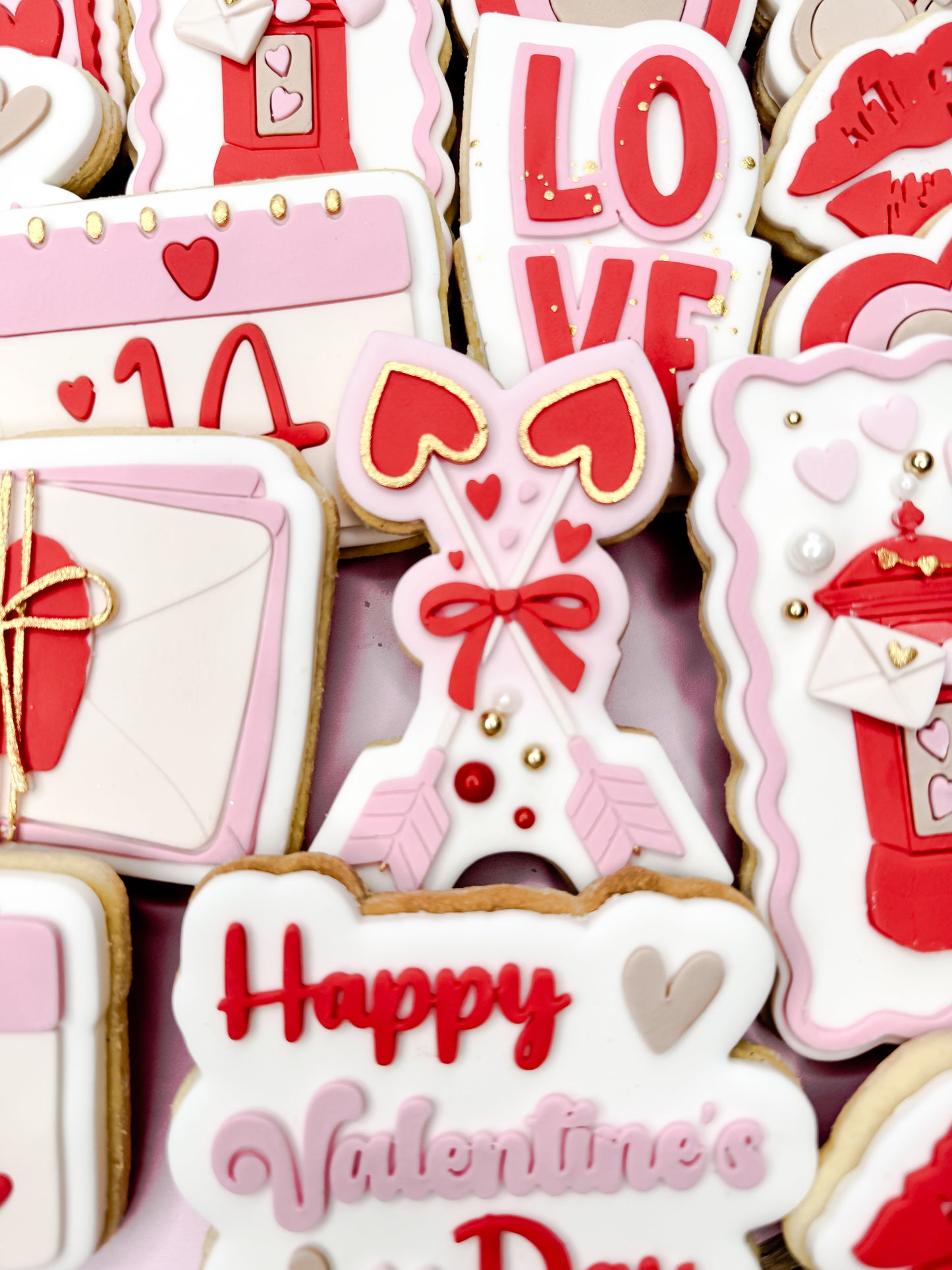 Cupid's Arrow Cookie Cutter & Stamp