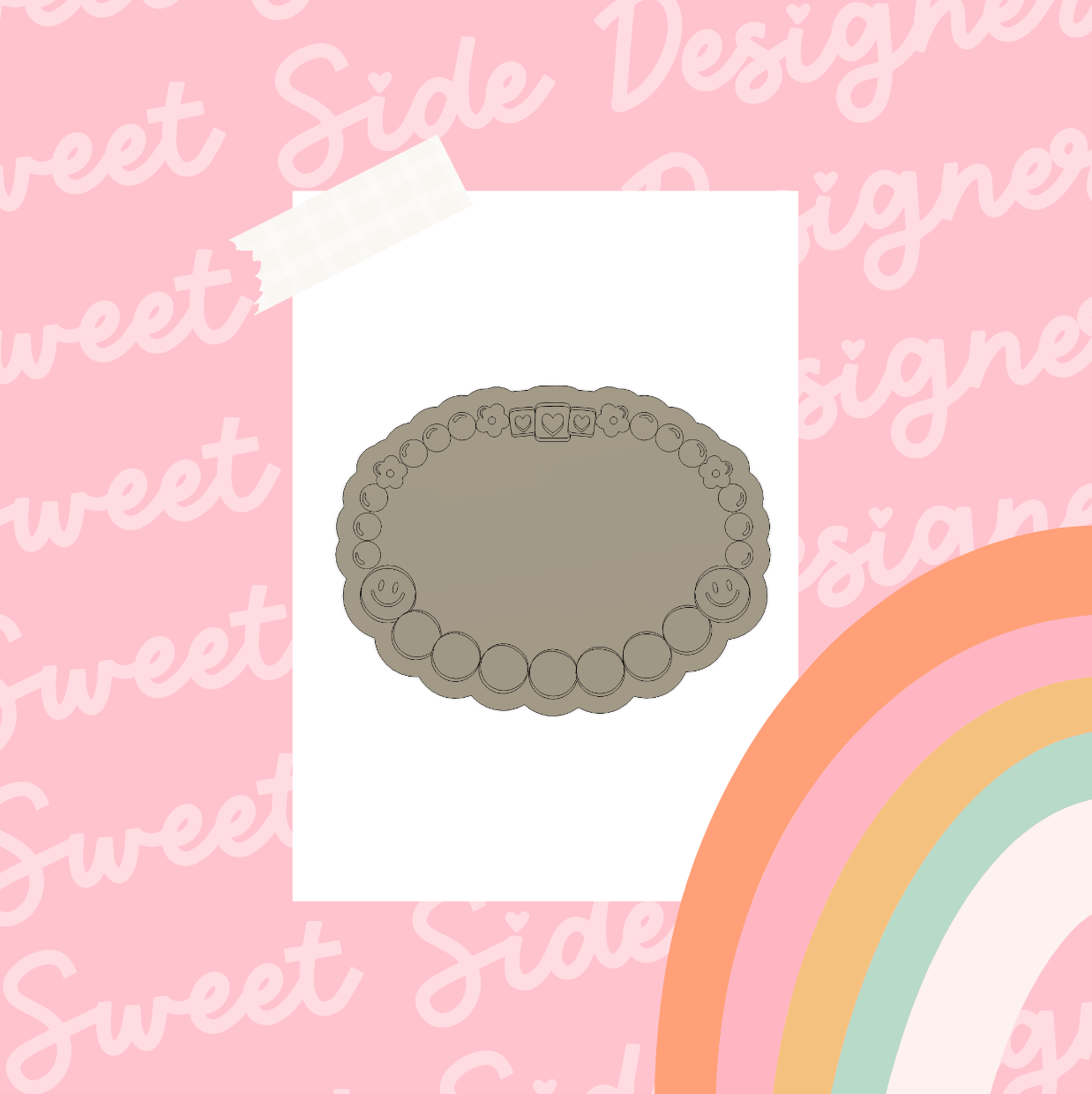 Friendship Bracelet Digital STL File