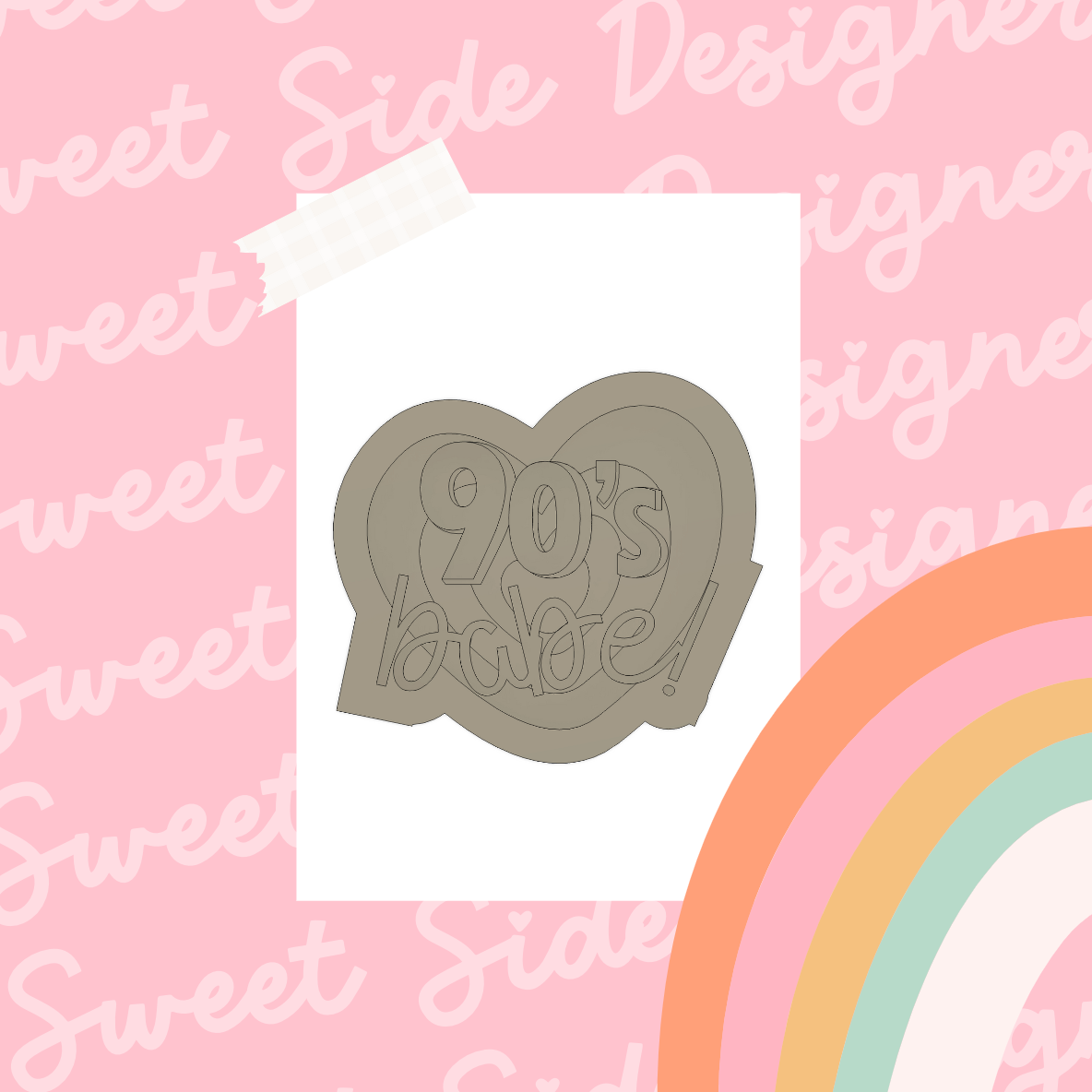 90's Babe Digital STL File