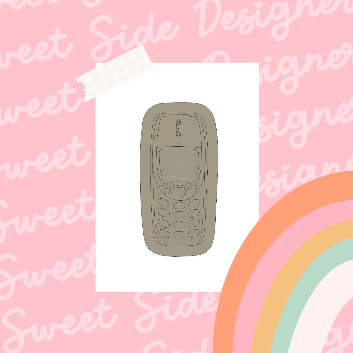 Nokia 3310 Digital STL File