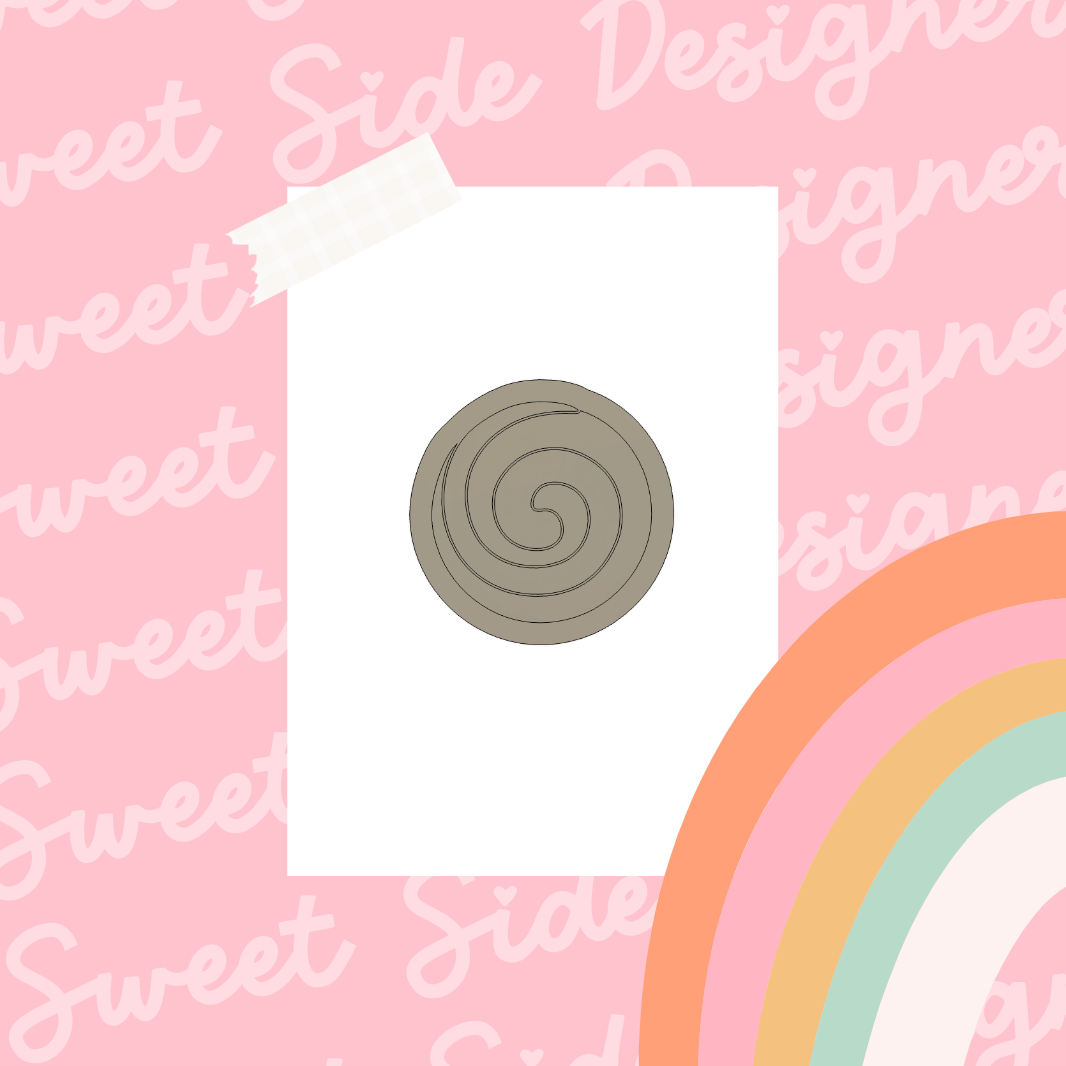 Mini Hazelnut Swirl Truffle Digital STL File