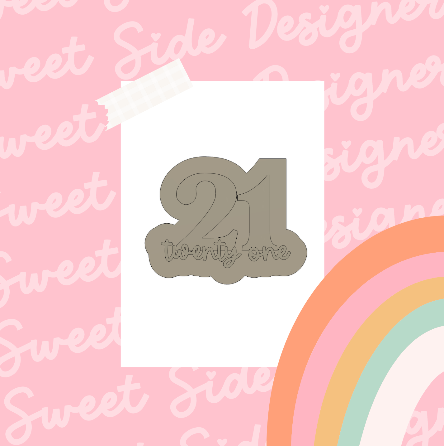 Twenty-One Digital STL File