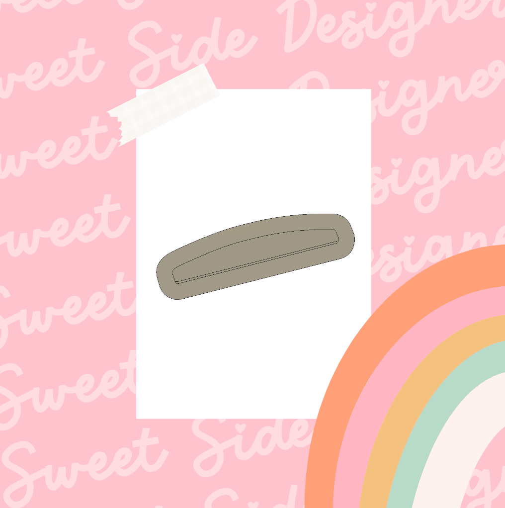 Nail File Cookie Cutter & Stamp