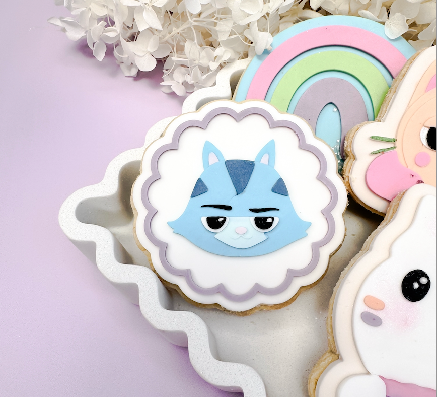GD Blue Rat Cookie Cutter & Stamp