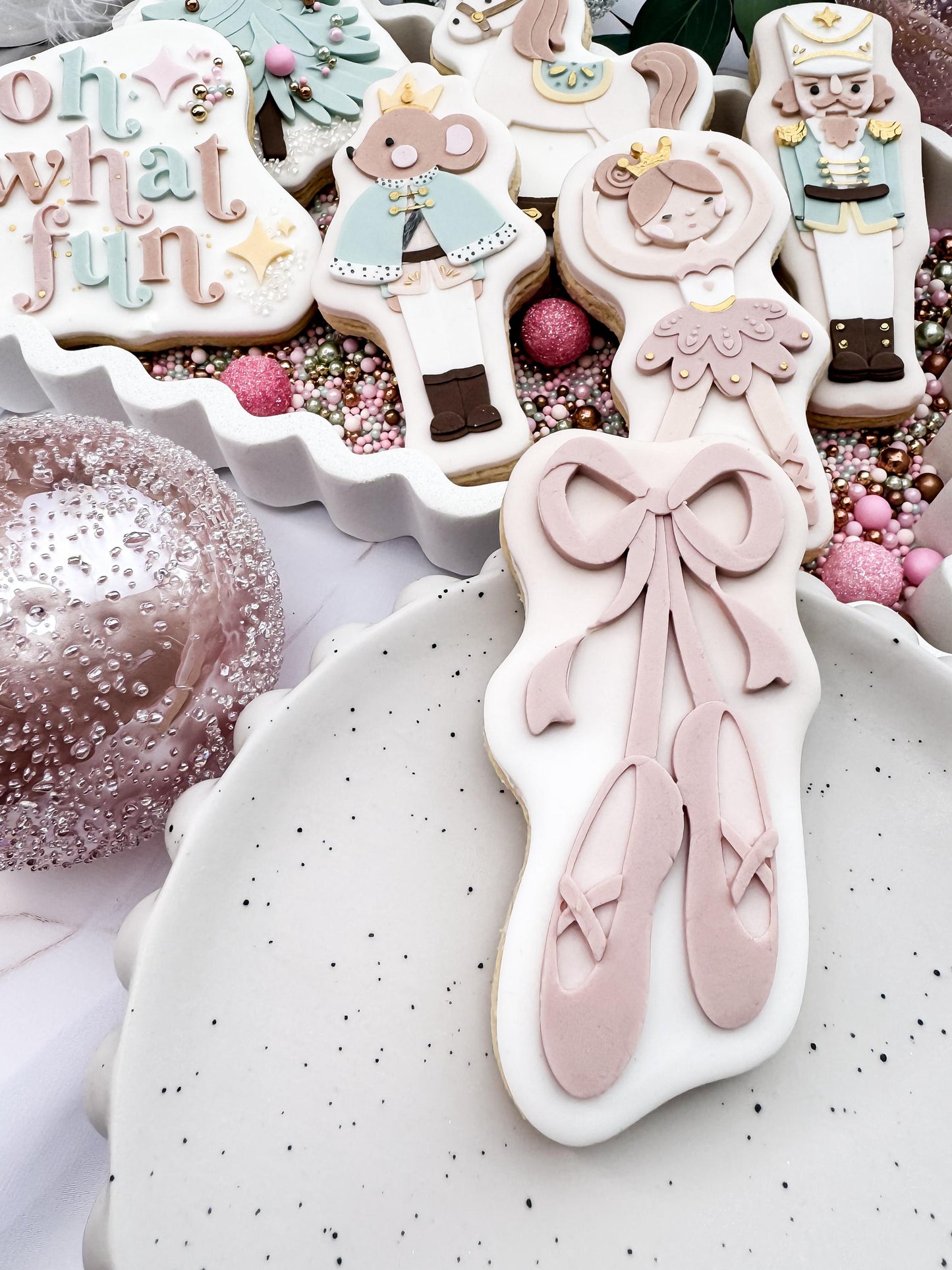 Ballet Shoes Cookie Cutter & Stamp