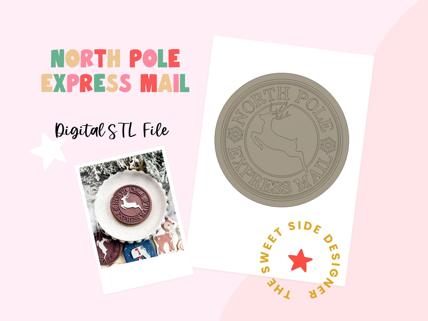 North Pole Express Mail Digital STL File