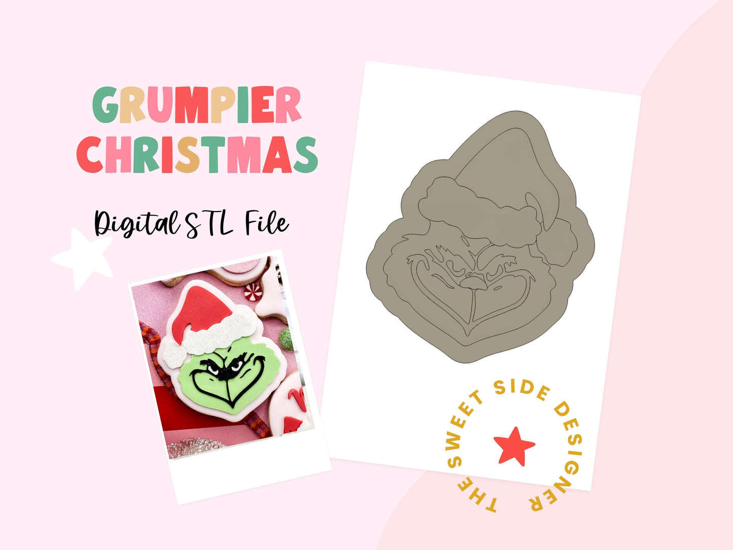 Grumpier Christmas Digital STL File